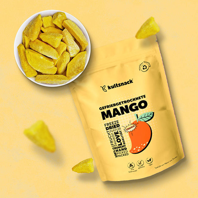 Gefriergetrocknete-Mango